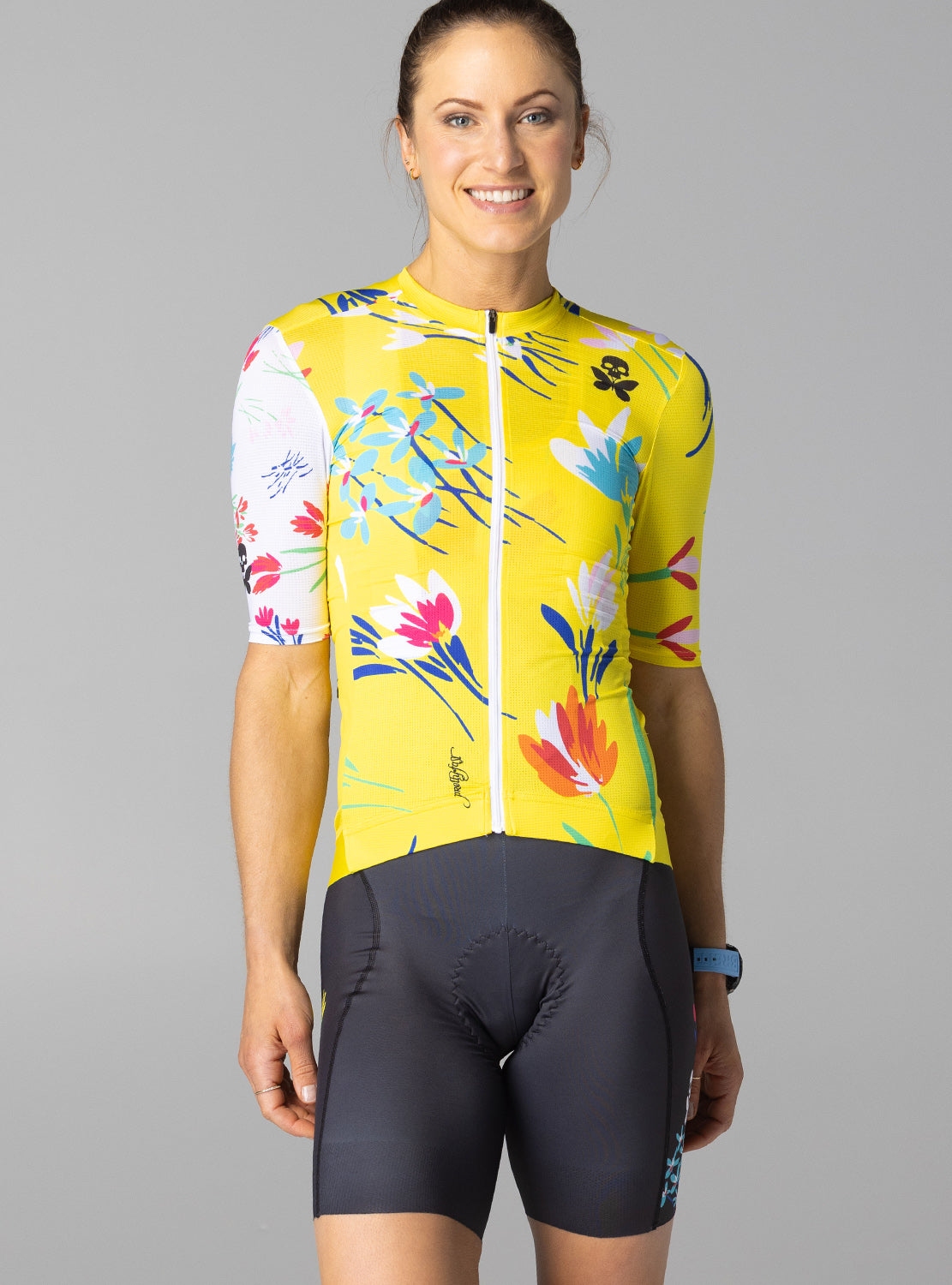 Floraltopia Race Fit Cycle Jersey