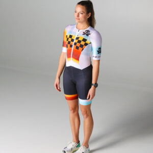 Racing The Sunset Pro Short Sleeve Triathlon Race Suit